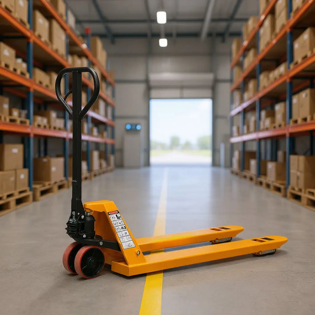 Manual Hydraulic Pallet Jack| 6600 lbs| 48"x27" Forks| PU Wheels | KX-SDC30 KAIXUN