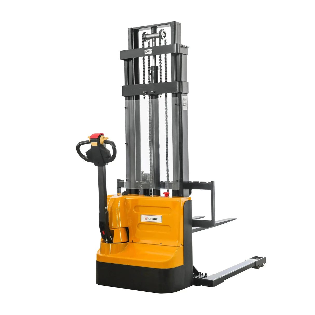 KAIXUN KX-CTD15A Full Electric Stacker Capacity 3300 lbs, Lifting Height 118’’ - KAIXUN