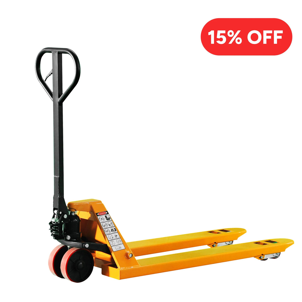 Manual Hydraulic Pallet Jack| 4400 lbs| 48"x27" Forks| PU Wheels| KX-SDC20 KAIXUN