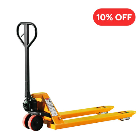 Manual Hydraulic Pallet Jack| 5500 lbs| 48"x27" Forks| PU Wheels | KX-SDC25 KAIXUN