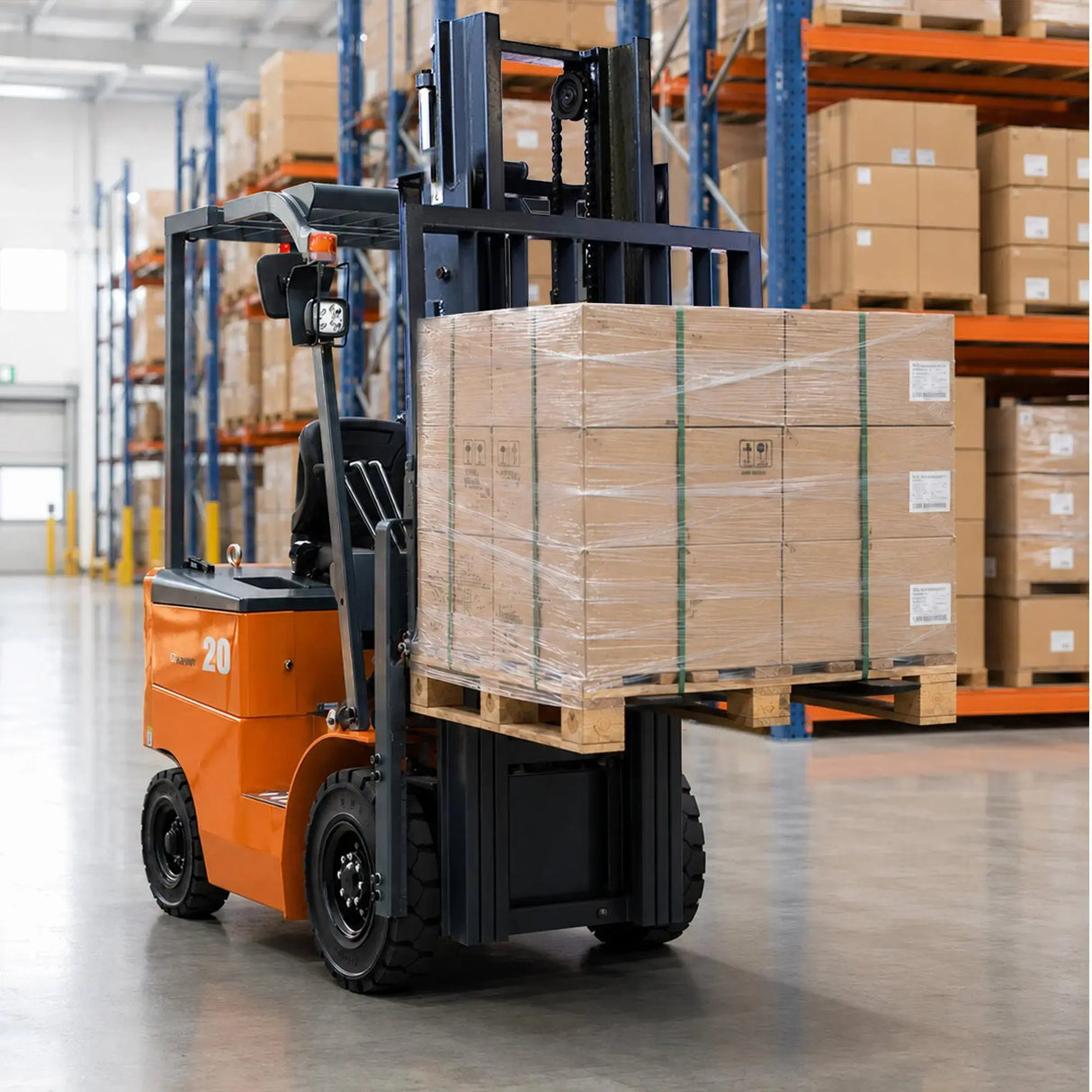 Customizable Electric Counterbalance Forklift, 3300 lbs Capacity - KX-CPD15 KAIXUN