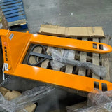 Used Hand Pallet Jack Truck, 5500 lbs, 48"x27" Forks, PU Wheels - Almost new KAIXUN