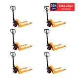 Manual Hydraulic Pallet Jack| 6600 lbs| 48"x27" Forks| PU Wheels | KX-SDC30 KAIXUN