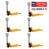 Manual Hydraulic Pallet Jack| 5500 lbs| 48"x27" Forks| PU Wheels | KX-SDC25 KAIXUN