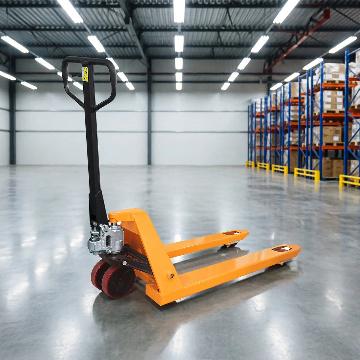 Manual Hydraulic Pallet Jack| 6600 lbs| 48"x27" Forks| PU Wheels | KX-SDC30 KAIXUN