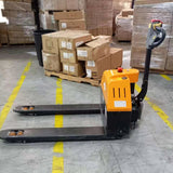Used Full-Electric Pallet Jack | 3300lbs| 45"L x 27"W Forks| PU wheels| KX-QDCX15 KAIXUN